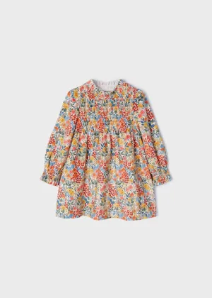 Knitted Patterned Floral Dress 2.958