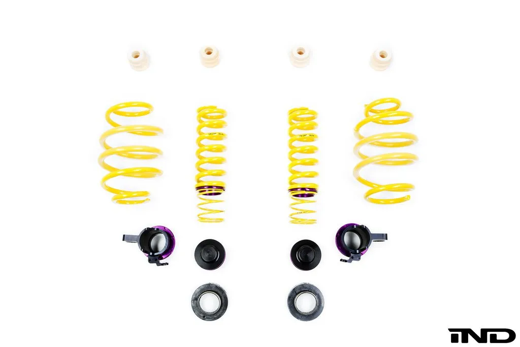 KW Suspension Height Adjustable Spring Kit Porsche 911 (Type 991), Turbo, Turbo S, with PDCC