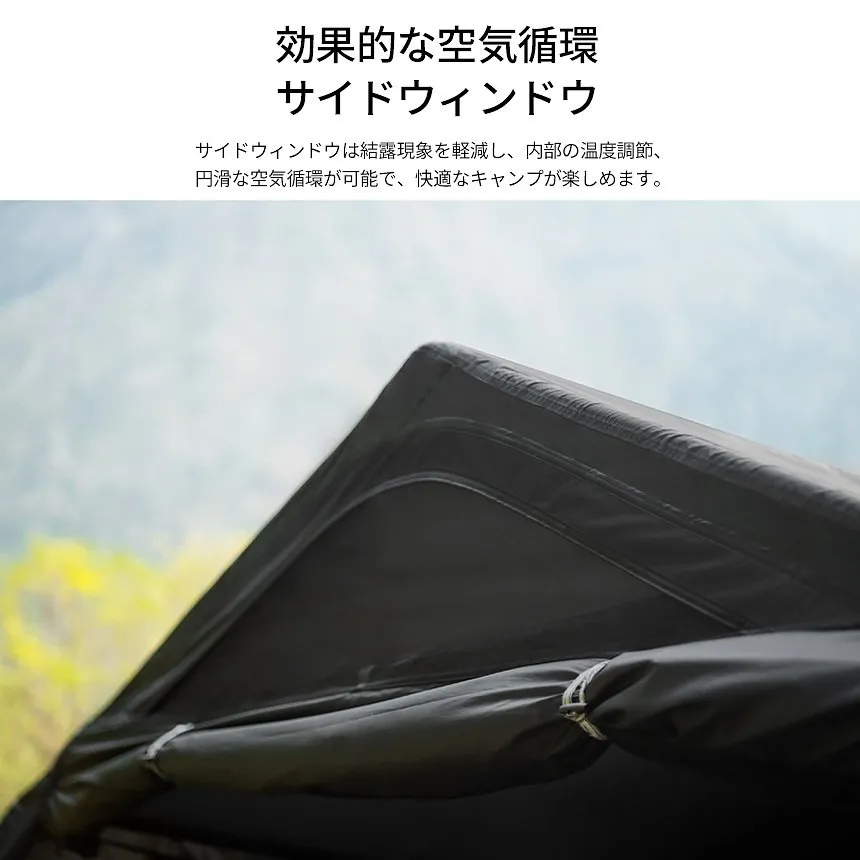 KZM オスカーハウスキャビンテント キャンプ テント 3～4人用 フルクローズ カズミ アウトドア KZM OUTDOOR OSCAR HOUSE CABIN TENT