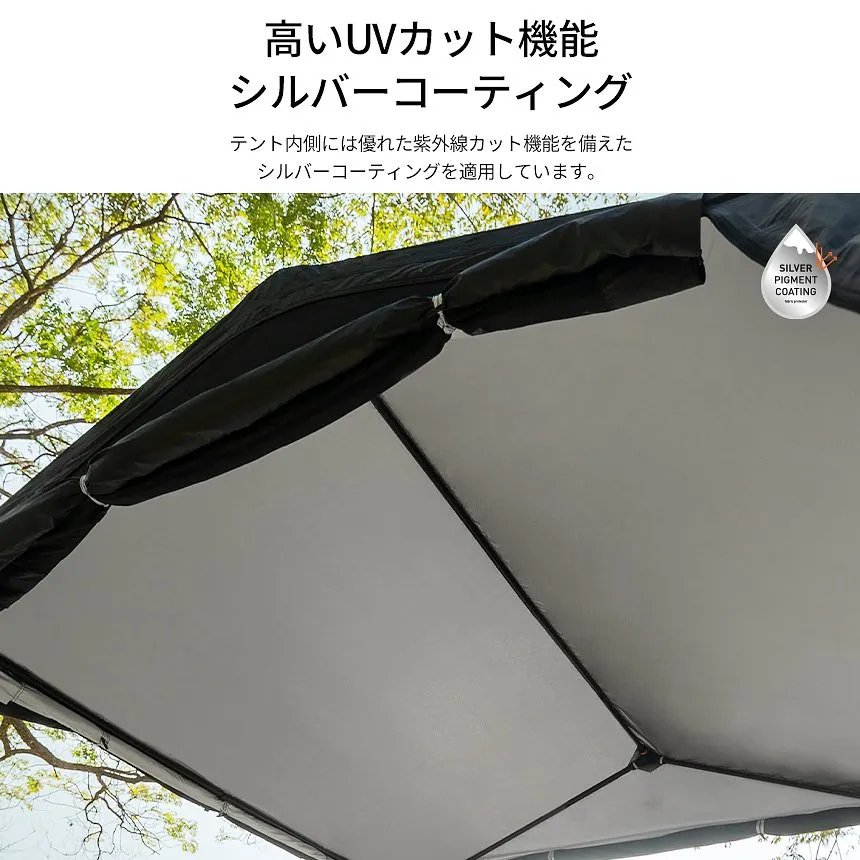 KZM オスカーハウスキャビンテント キャンプ テント 3～4人用 フルクローズ カズミ アウトドア KZM OUTDOOR OSCAR HOUSE CABIN TENT