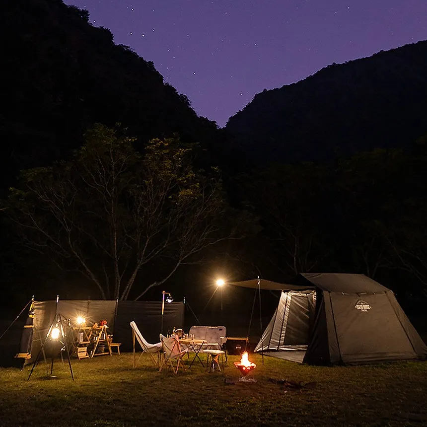 KZM オスカーハウスキャビンテント キャンプ テント 3～4人用 フルクローズ カズミ アウトドア KZM OUTDOOR OSCAR HOUSE CABIN TENT