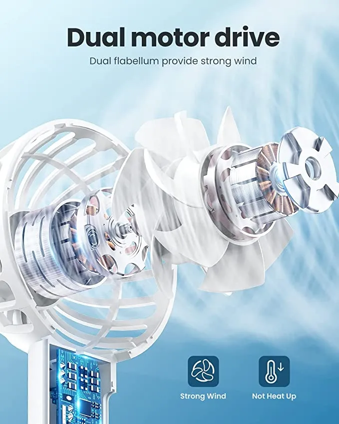 La' Forte Portable Fan -USB Rechargeable