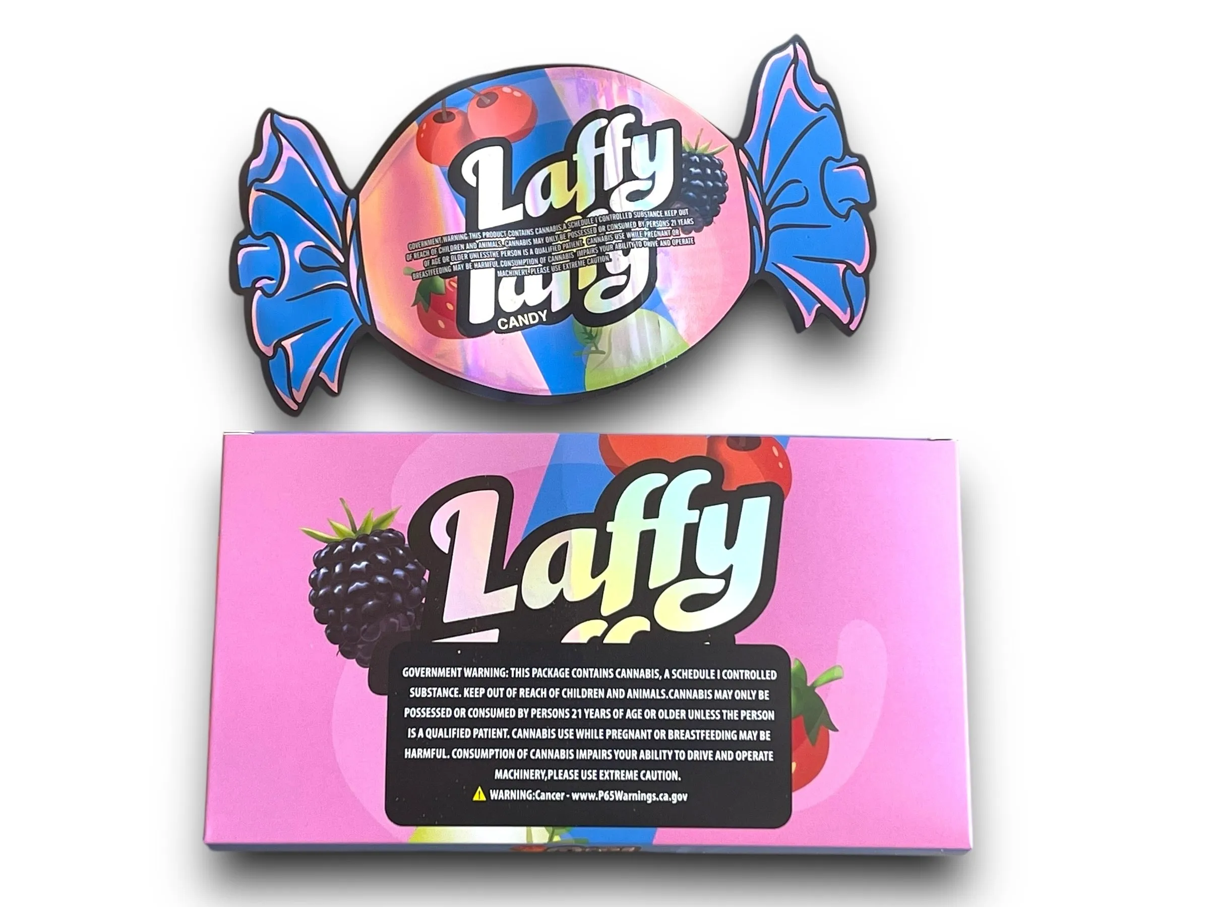 Laffy Taffy Mylar Bag with Box 3.5 Grams