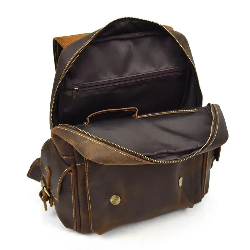 Leather Rucksack Womens | ALMERIA