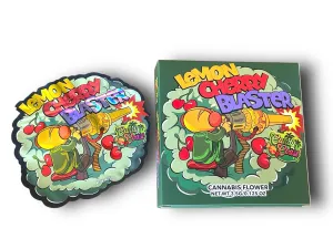 Lemon Cherry Blaster Mylar Bag with Box 3.5 Grams