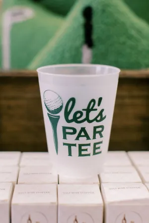 Lets Par Tee Masters Golf Ball Reusable Cup - Set of 10 Cups