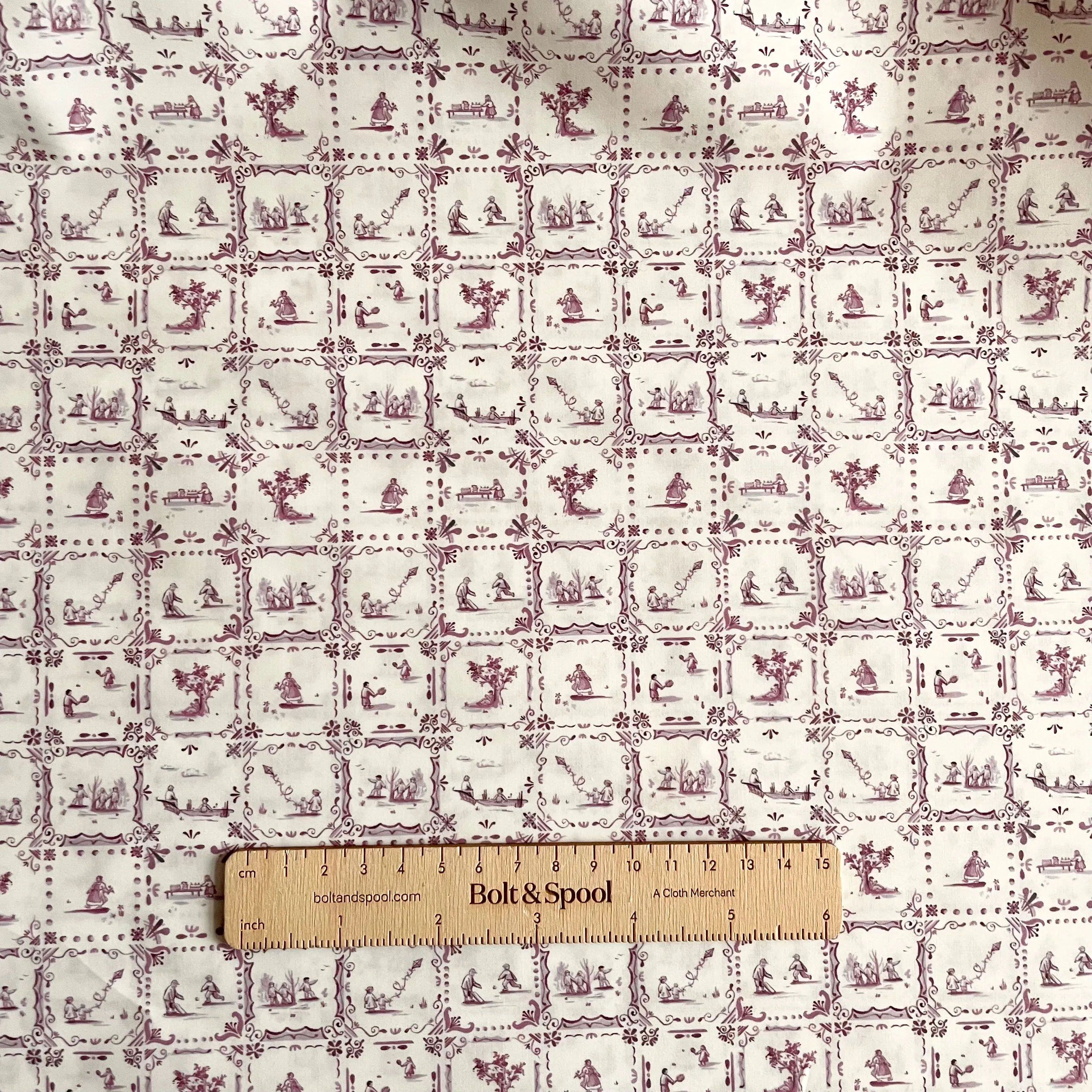 Liberty Fabrics Picadilly Poplin : Retold Collection - Employees' Picnic B