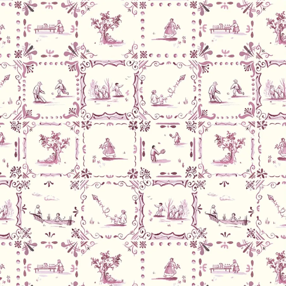 Liberty Fabrics Picadilly Poplin : Retold Collection - Employees' Picnic B
