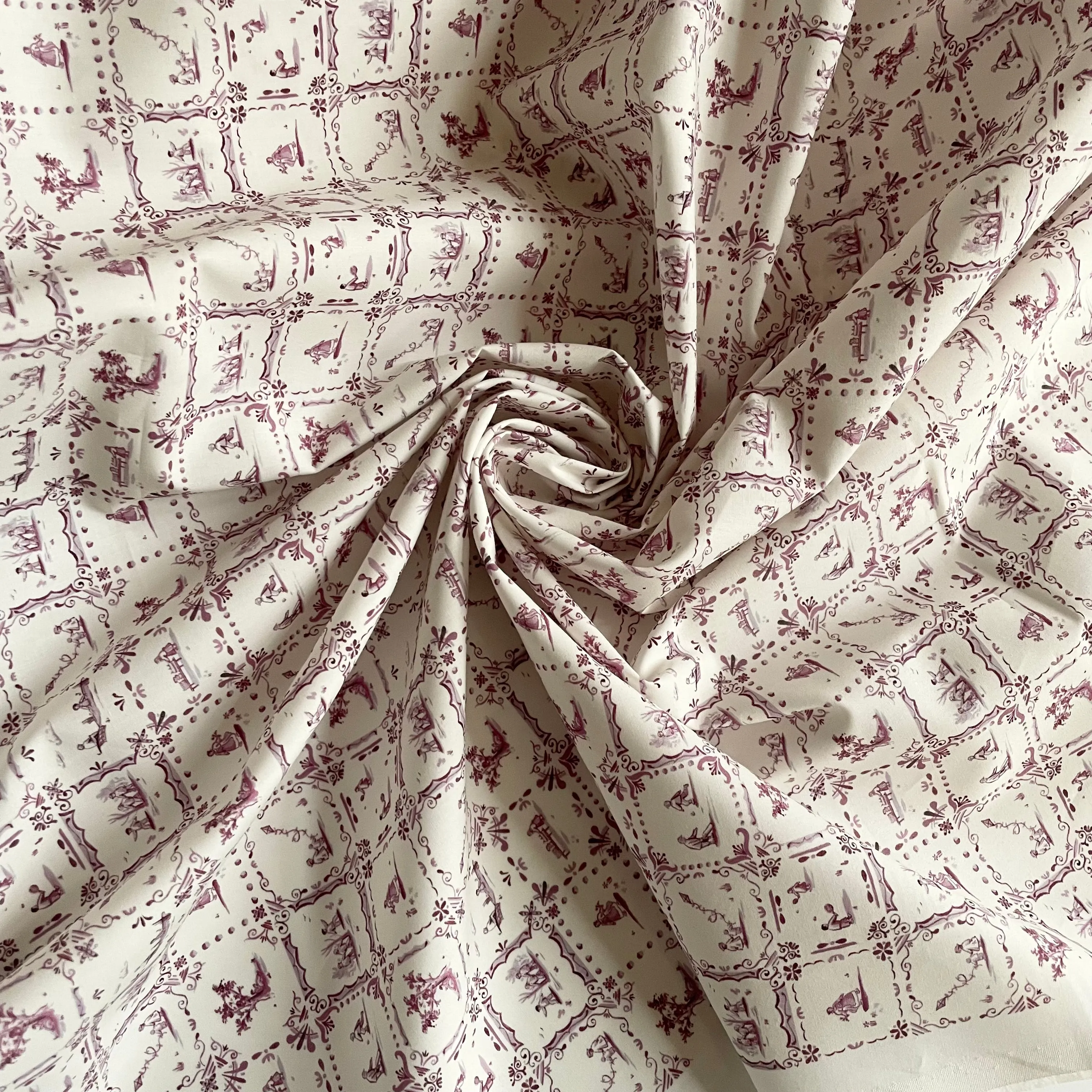 Liberty Fabrics Picadilly Poplin : Retold Collection - Employees' Picnic B
