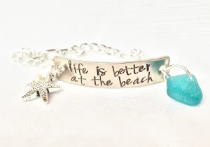 Life Is Better At The Beach Bracelet