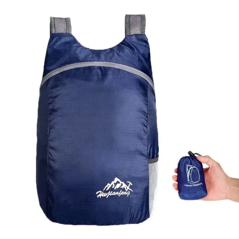 Lightweight Packable Backpack Foldable Ultralight Outdoor Folding Backpack Travel Daypack Bag Sports Hiking Daypack Men Women