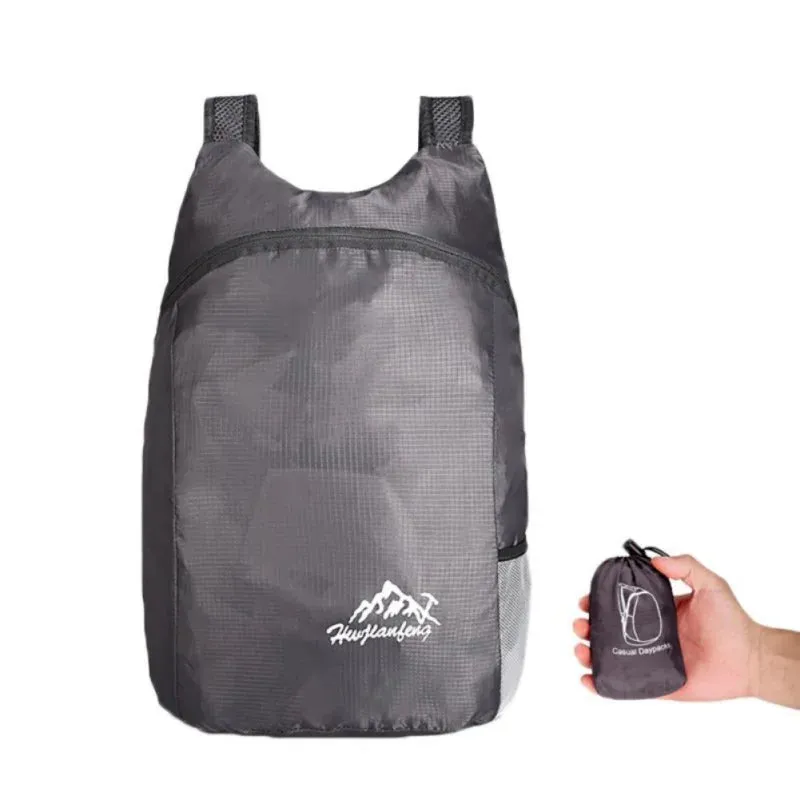 Lightweight Packable Backpack Foldable Ultralight Outdoor Folding Backpack Travel Daypack Bag Sports Hiking Daypack Men Women