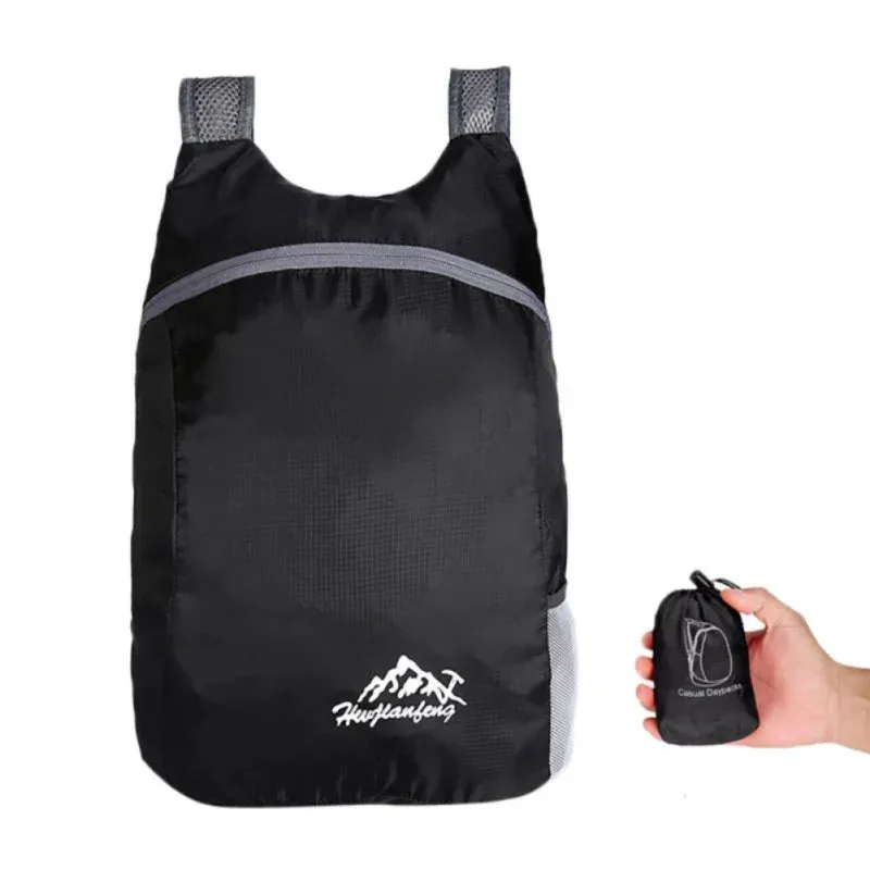 Lightweight Packable Backpack Foldable Ultralight Outdoor Folding Backpack Travel Daypack Bag Sports Hiking Daypack Men Women