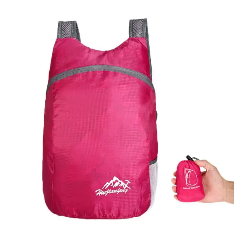 Lightweight Packable Backpack Foldable Ultralight Outdoor Folding Backpack Travel Daypack Bag Sports Hiking Daypack Men Women