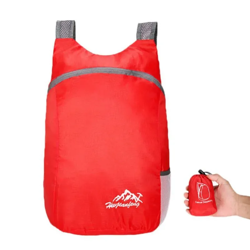 Lightweight Packable Backpack Foldable Ultralight Outdoor Folding Backpack Travel Daypack Bag Sports Hiking Daypack Men Women