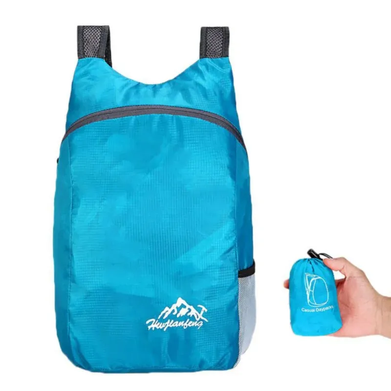 Lightweight Packable Backpack Foldable Ultralight Outdoor Folding Backpack Travel Daypack Bag Sports Hiking Daypack Men Women
