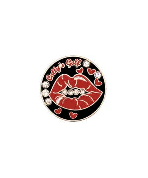 Lips Golf Ball Marker
