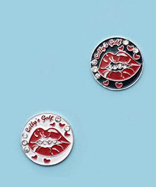 Lips Golf Ball Marker
