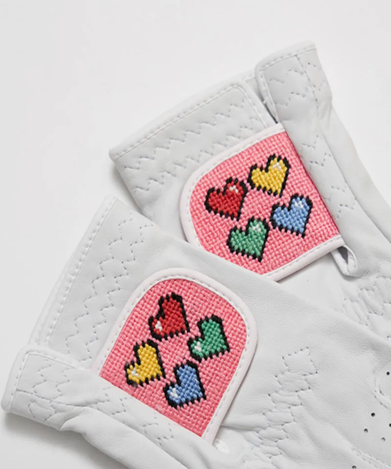LOLONG Golf Hearts - Pink