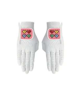 LOLONG Golf Hearts - Pink