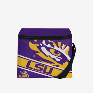 LSU Tigers Big Logo Stripe 6 Pack Cooler