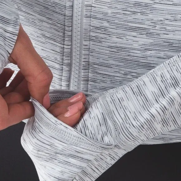Lululemon Define JacketWee Are From Space Ice Grey Alpine White