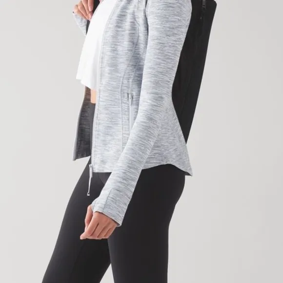 Lululemon Define JacketWee Are From Space Ice Grey Alpine White