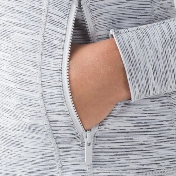 Lululemon Define JacketWee Are From Space Ice Grey Alpine White