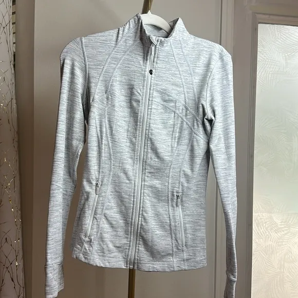 Lululemon Define JacketWee Are From Space Ice Grey Alpine White