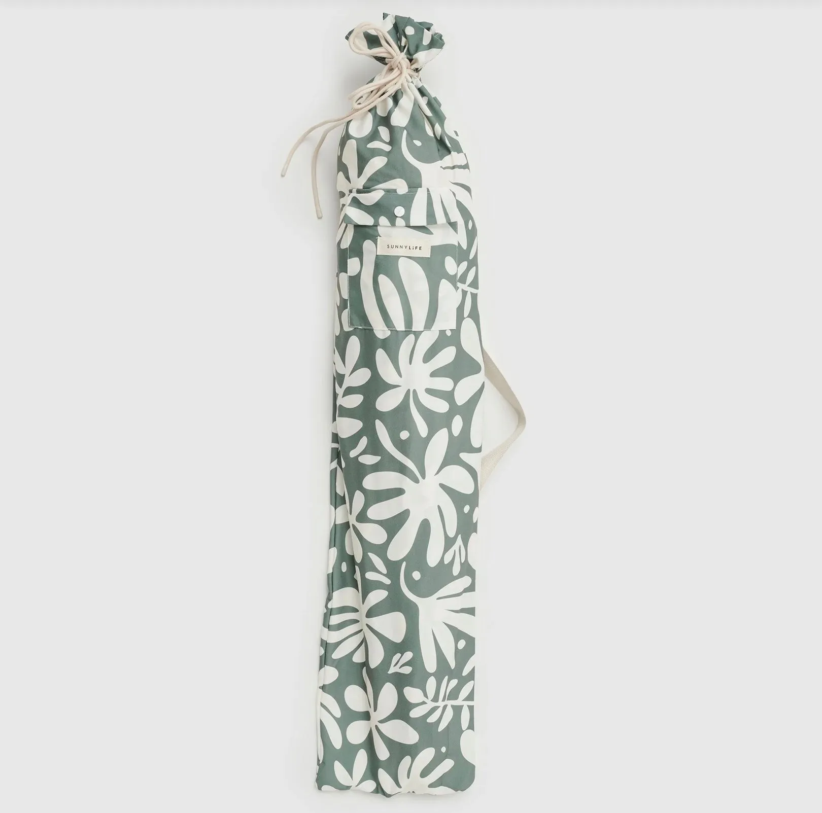 Luxe Beach Umbrella - Vacay Olive