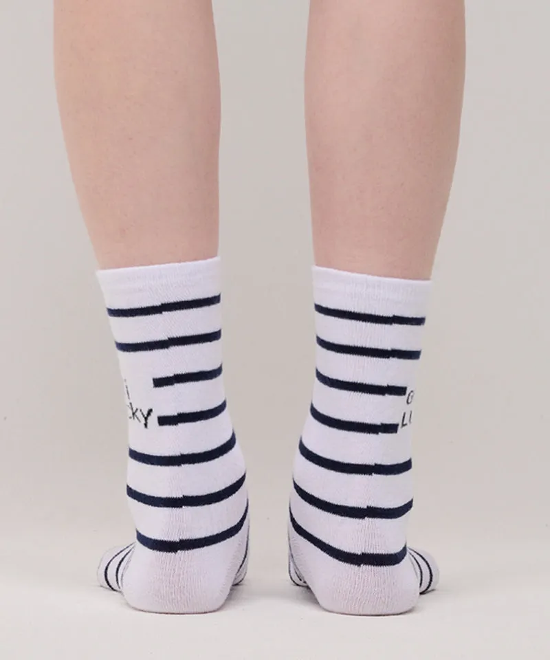 MACKY Golf: Hi Macky Stripe Socks - 3 Colors