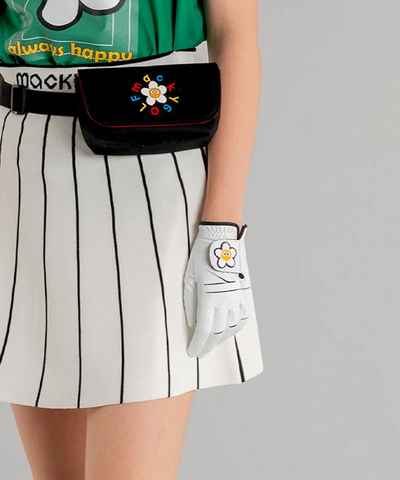MACKY Golf: Signature Golf Gloves - White