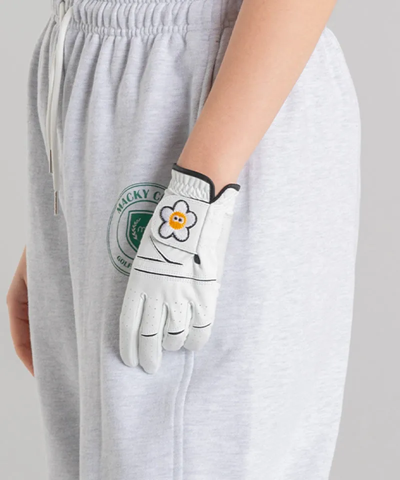 MACKY Golf: Signature Golf Gloves - White