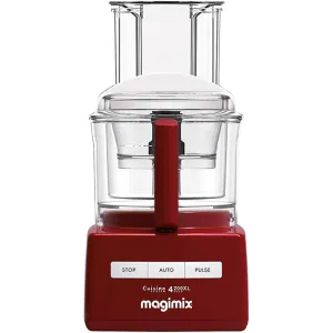 Magimix 18474 Compact System 4200XL Food Processor & Blender - Red