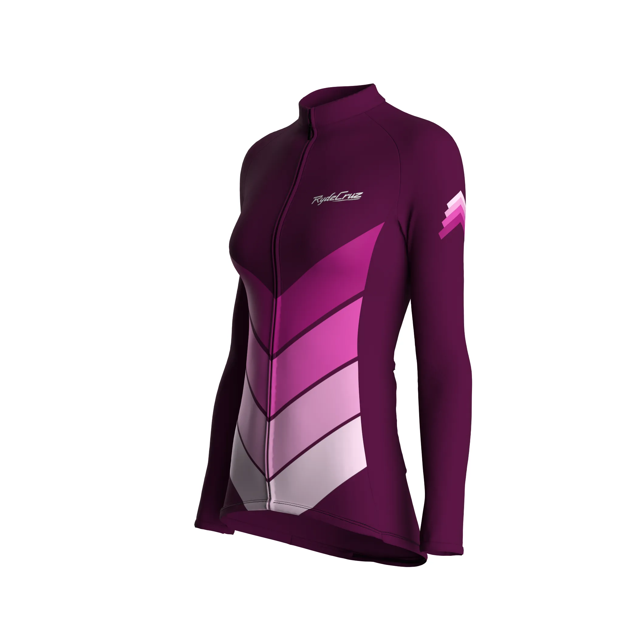 Mecha Shell | Aubergine Female Long Sleeves Jersey