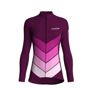 Mecha Shell | Aubergine Female Long Sleeves Jersey
