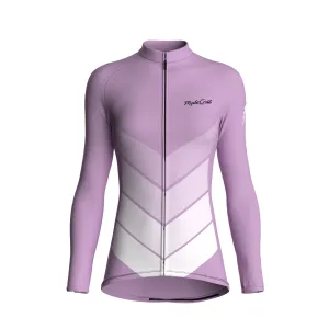 Mecha Shell | Lilac Female Long Sleeves Jersey