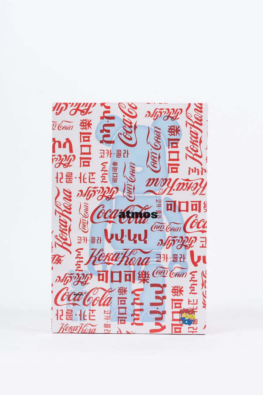 MEDICOM X ATMOS X COCA-COLA CLEAR BEARBRICK