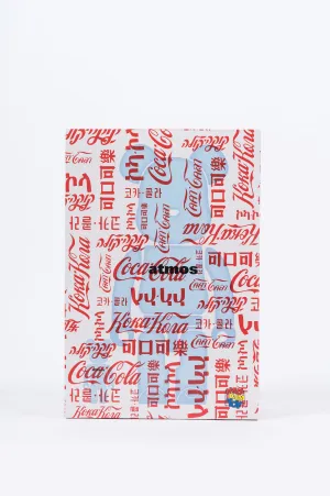 MEDICOM X ATMOS X COCA-COLA CLEAR BEARBRICK