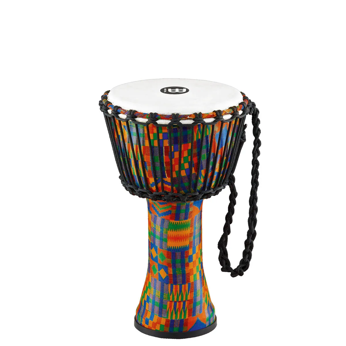 Meinl Travel Series Rope Tuned Djembe in Kenyan Quilt
