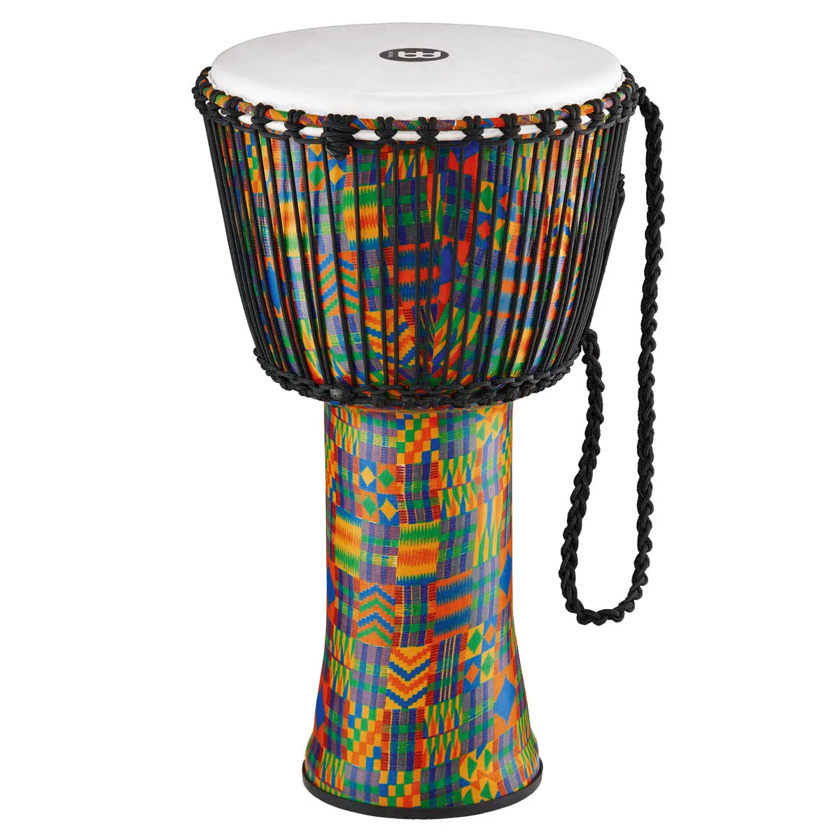 Meinl Travel Series Rope Tuned Djembe in Kenyan Quilt