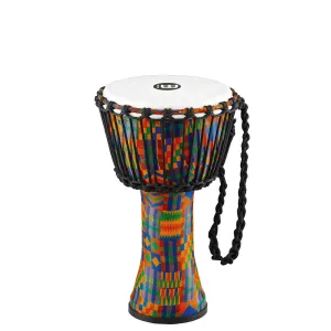 Meinl Travel Series Rope Tuned Djembe in Kenyan Quilt