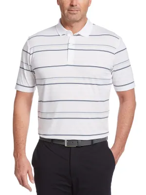 Mens Engineered Roadmap Textured Polo