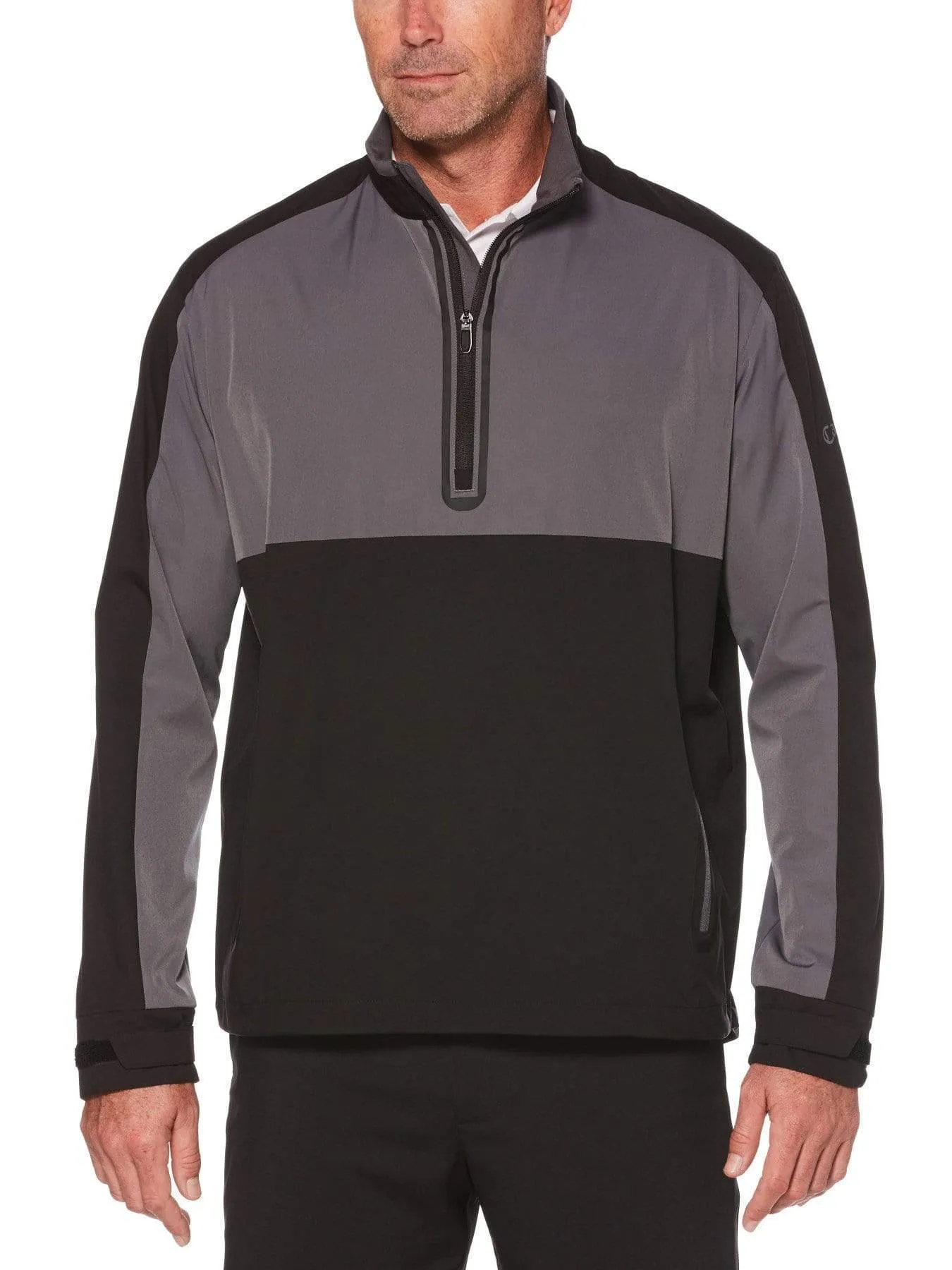 Mens Swing Tech™ Color Block 1/4 Zip Windshirt