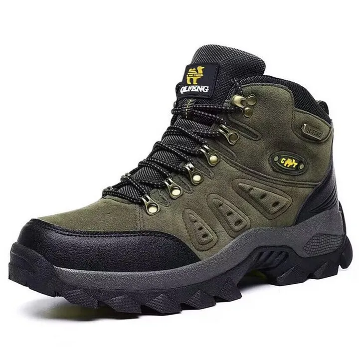 Men's Waterproof Tactical Hiking Boots with Ankle Support