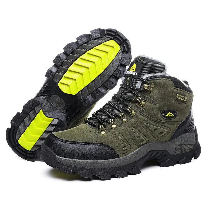 Men's Waterproof Tactical Hiking Boots with Ankle Support