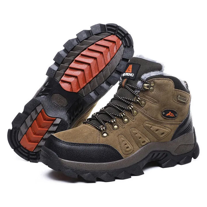 Men's Waterproof Tactical Hiking Boots with Ankle Support