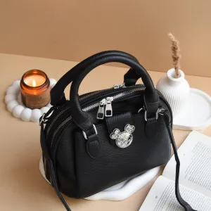 Minnie Charm Handbag Black