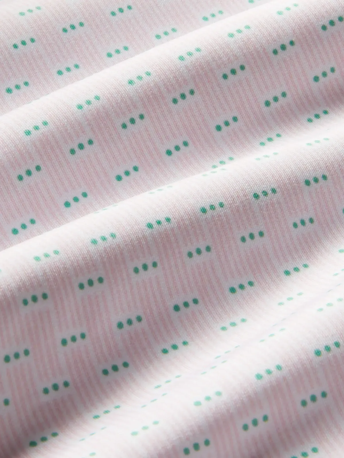 Mizzen   Main Versa SS Polo - True Pink Triple Dot