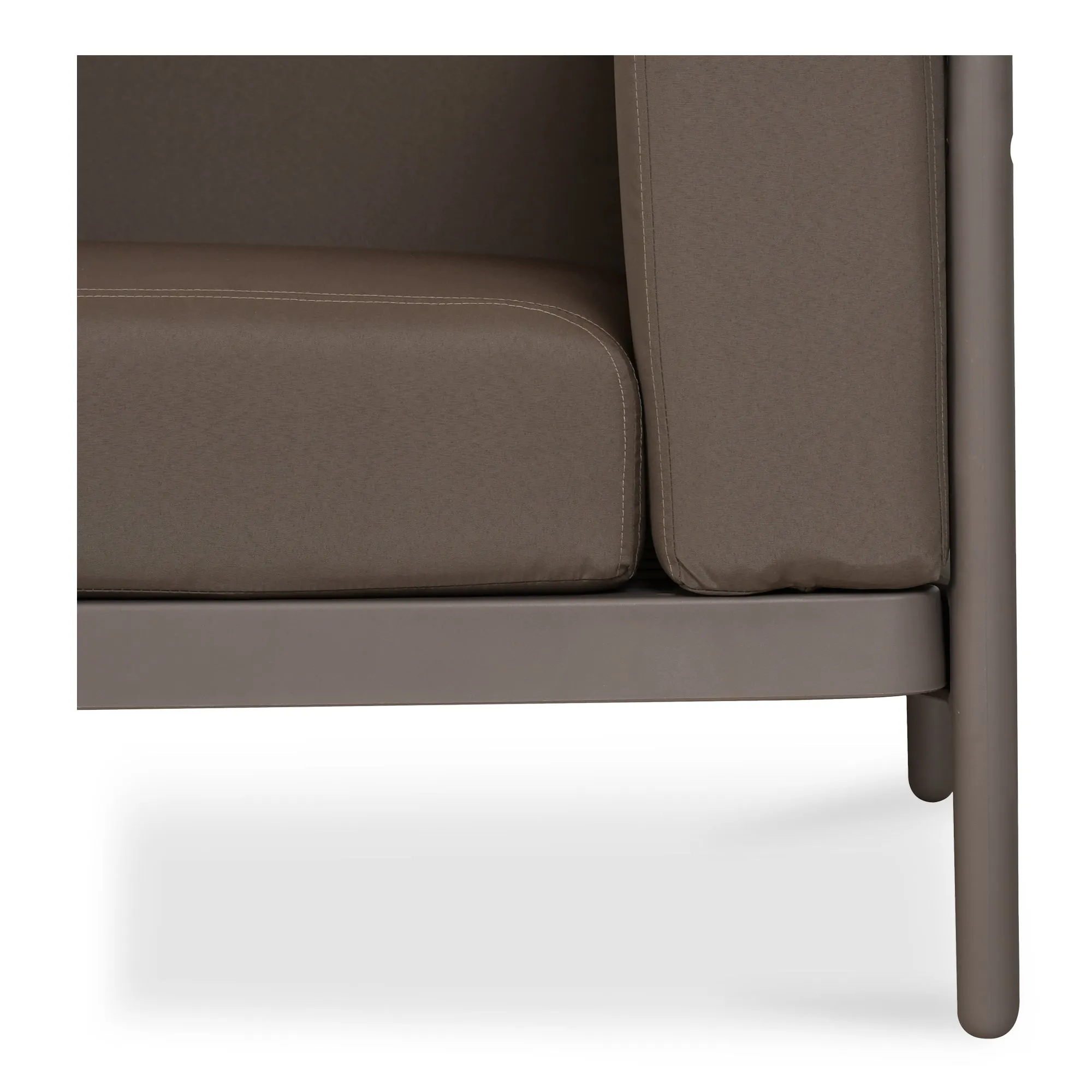 Moe's Home Collection Suri Grey Outdoor Lounge Chair